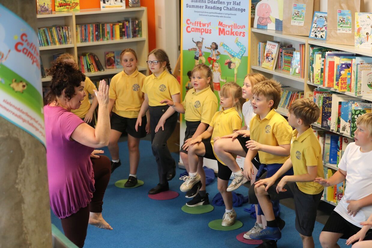 Denbigh Library Summer Reading Challenge launch