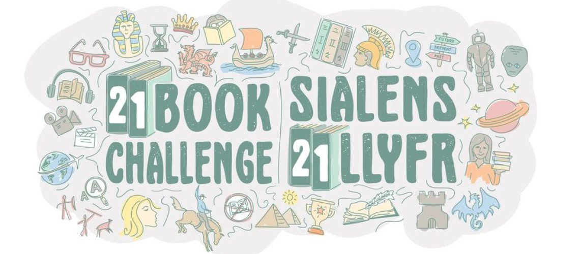 21 Book Challenge illustration