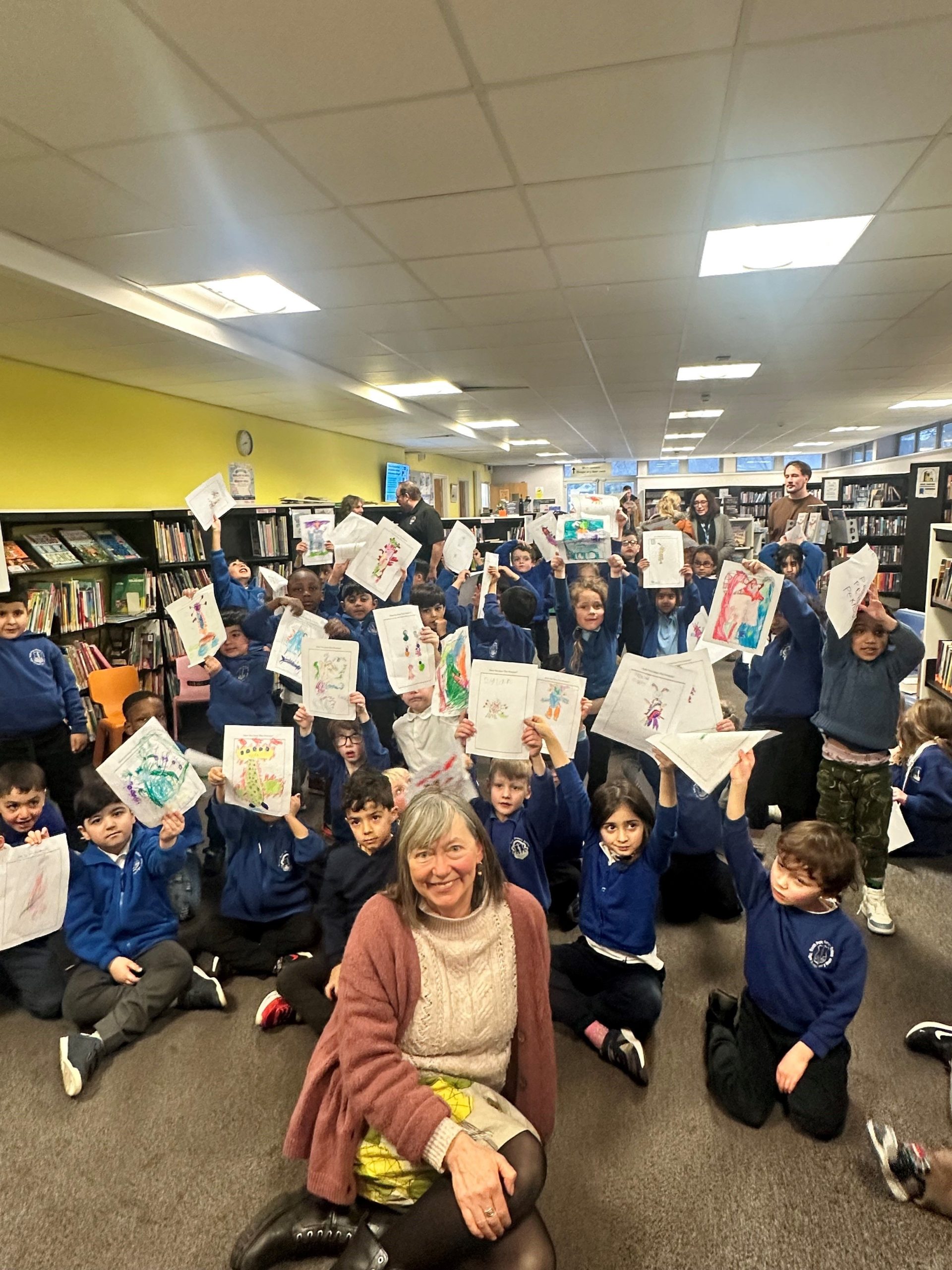 Tracey Hammet School visit