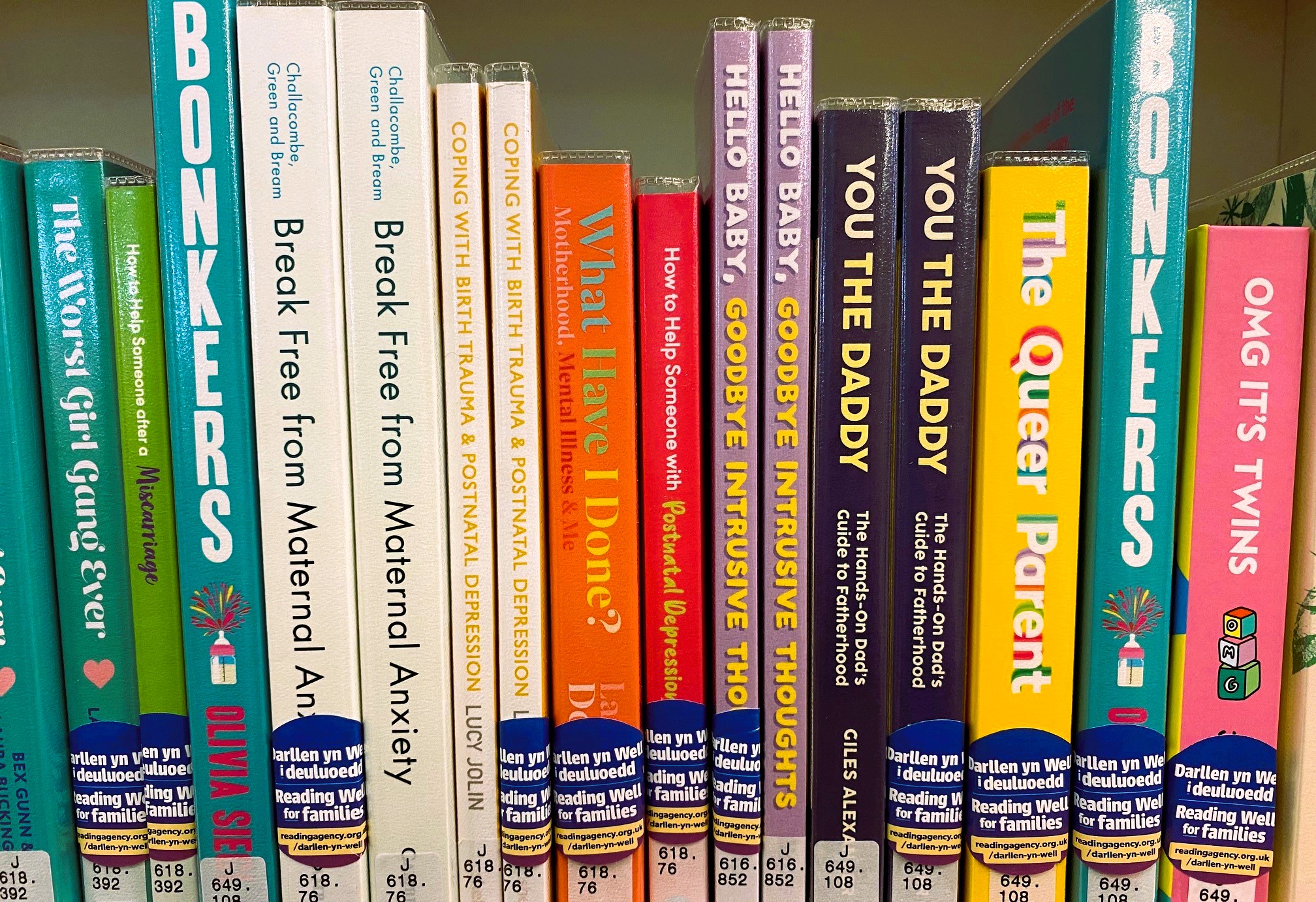 Reading Well for Families books