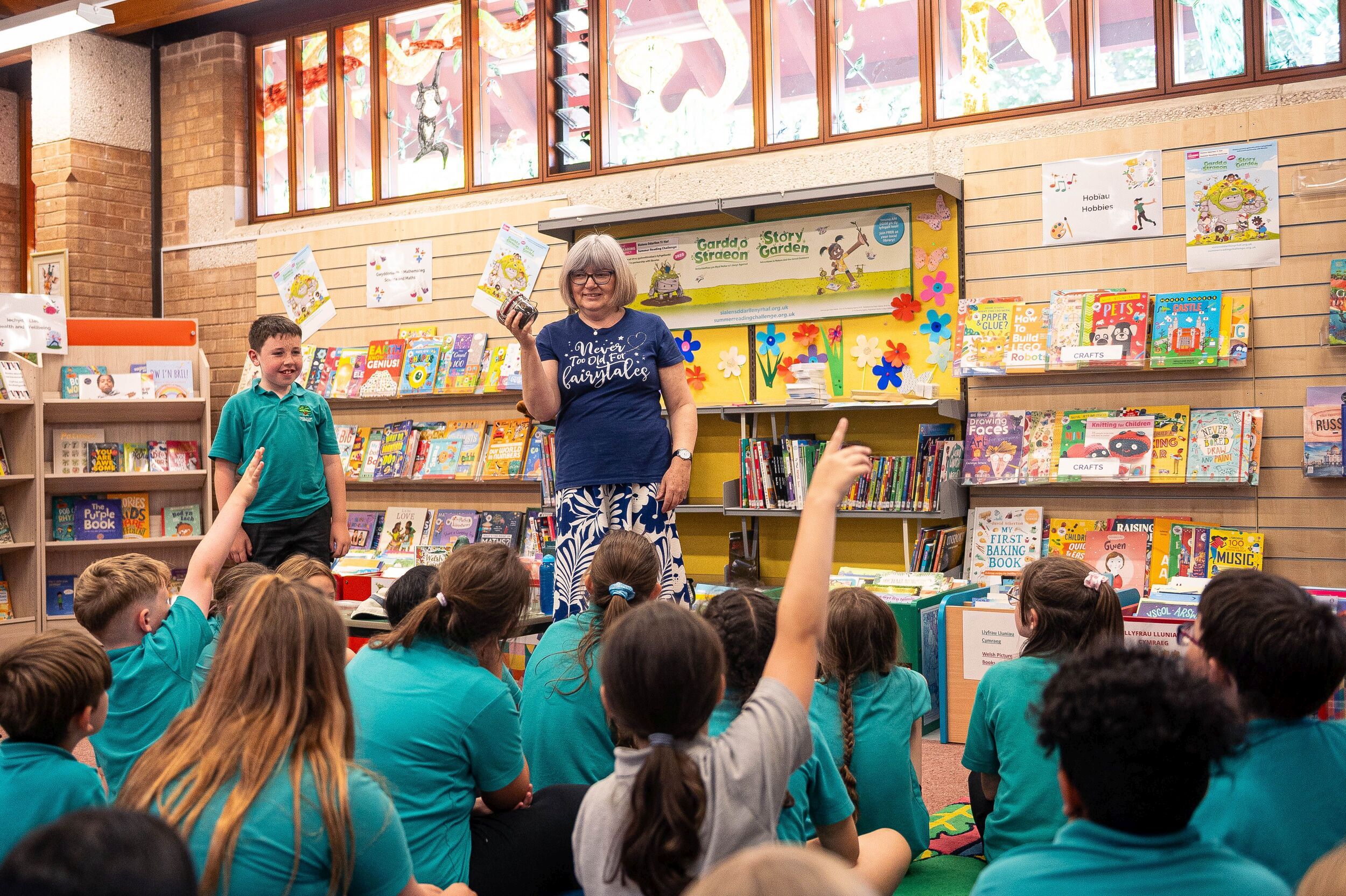 Claire Fayers launches Summer Reading Challenge 2025