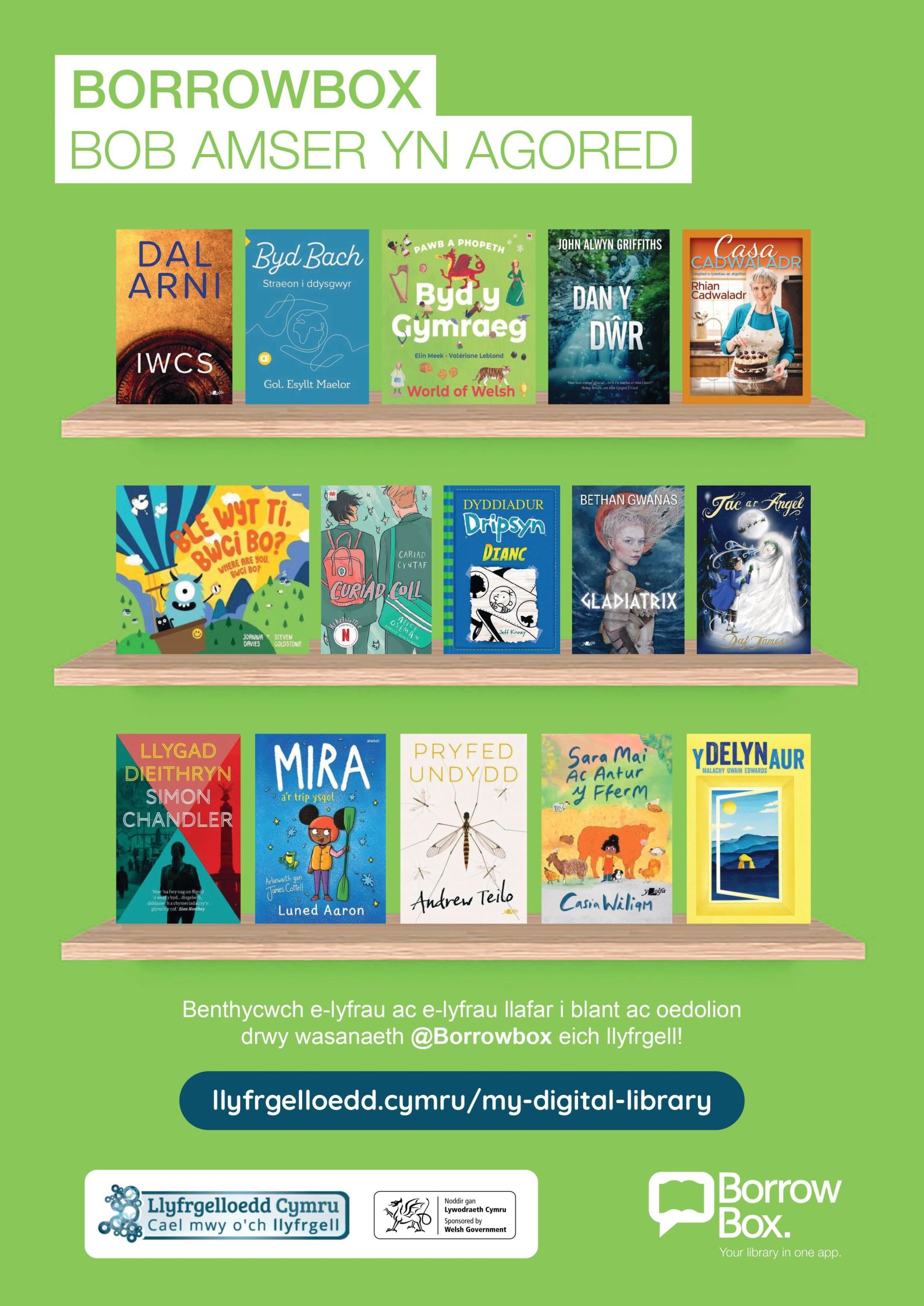 Borrowbox Welsh language titles