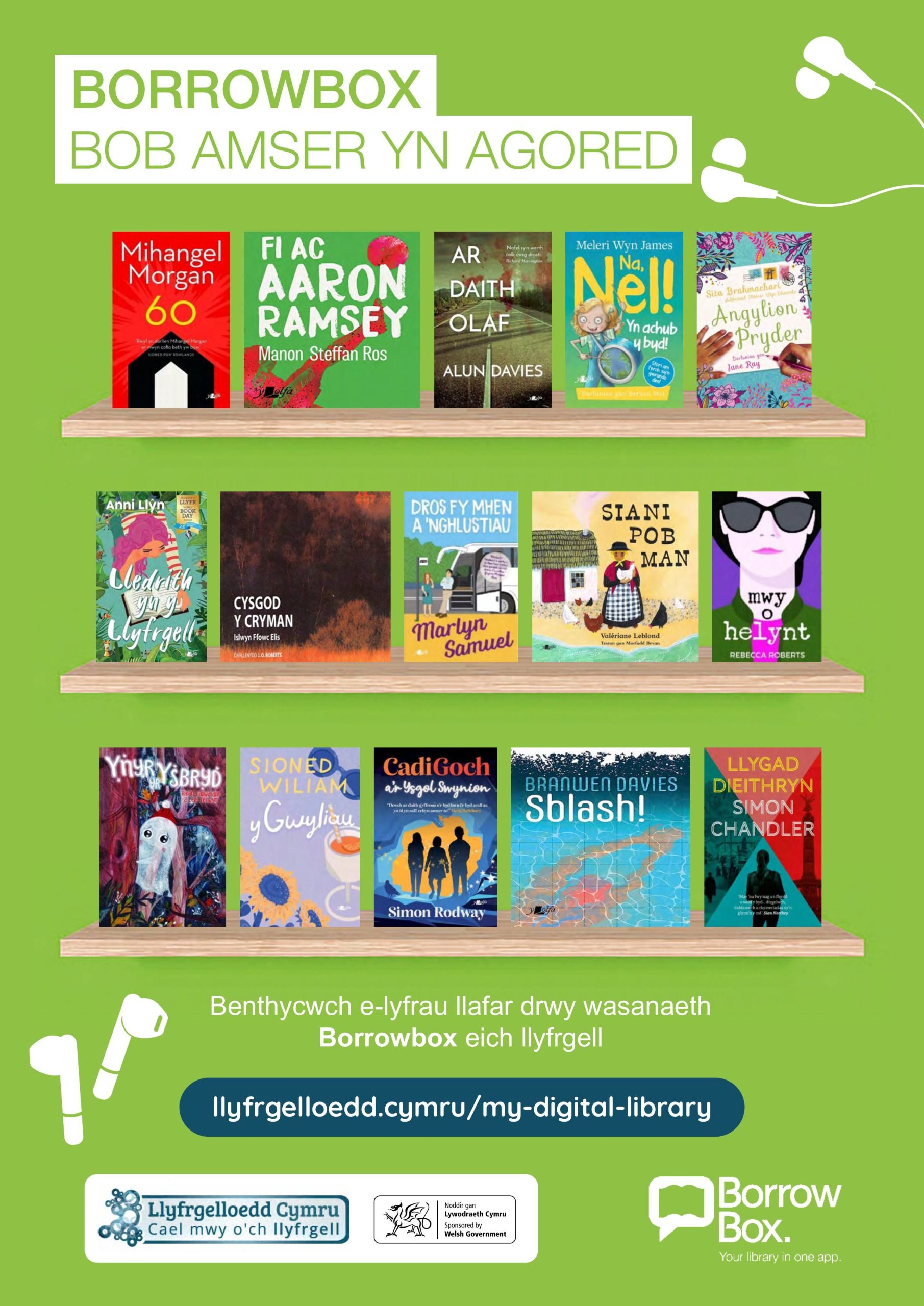 Borrowbox Welsh language eAudiobooks